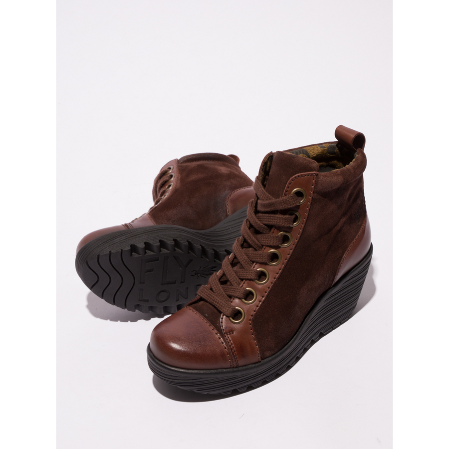 Fly London Lufe 544 Burgundy/Red