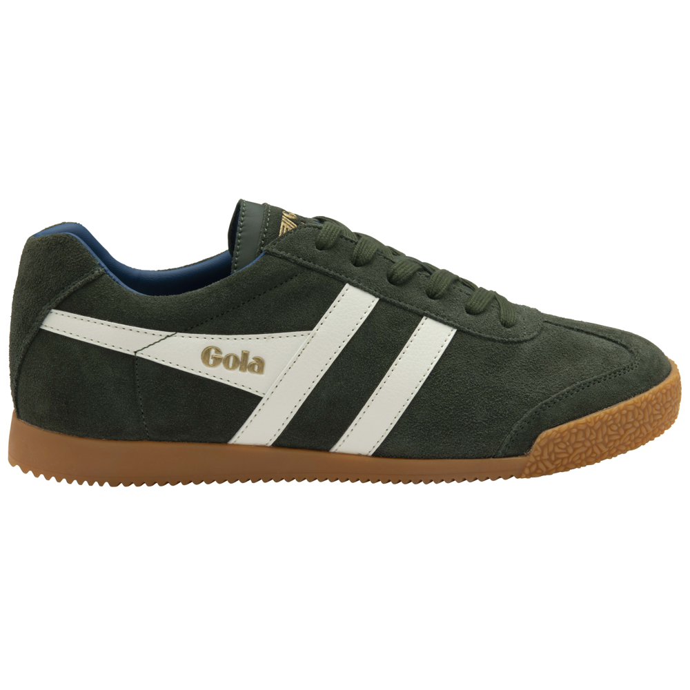 Gola Harrier Dark Khaki/Off White/Marine Blue