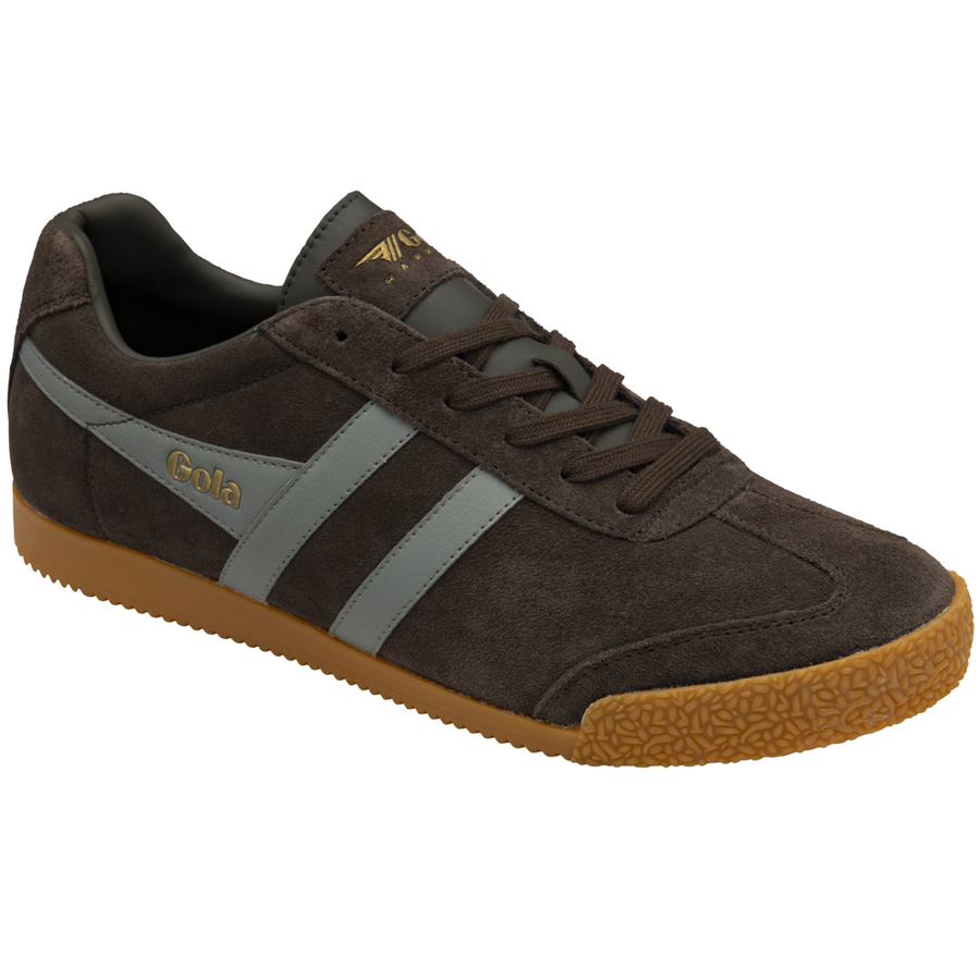 Gola Men's Harrier Trainer Mocha/Cement