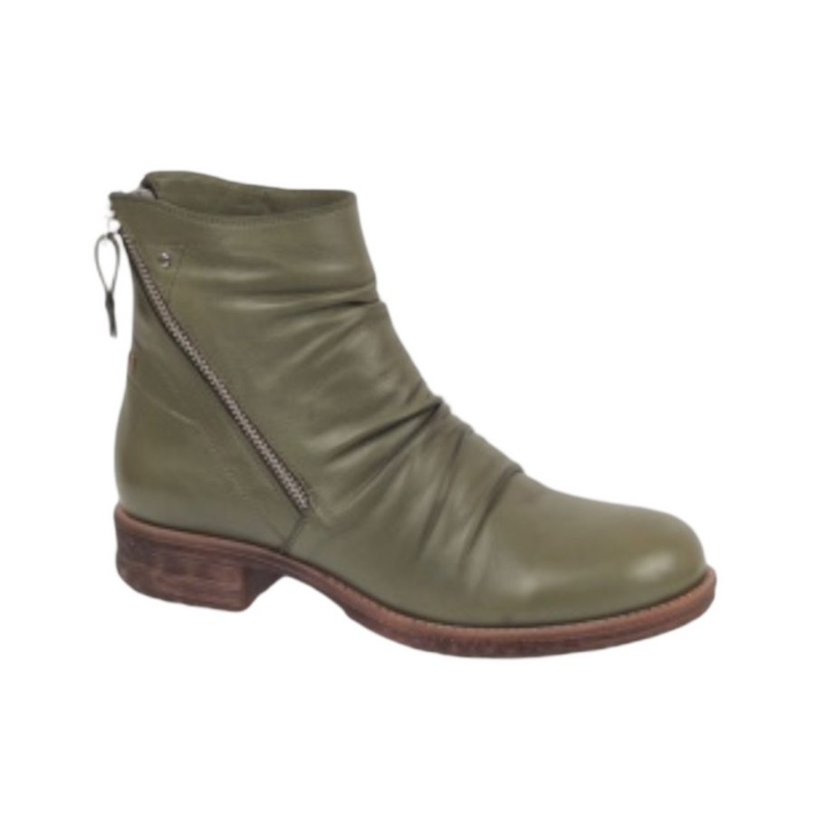 Modella Lagos Leather Boots Olive