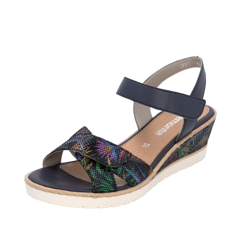 Remonte R6252-15 Blue Floral
