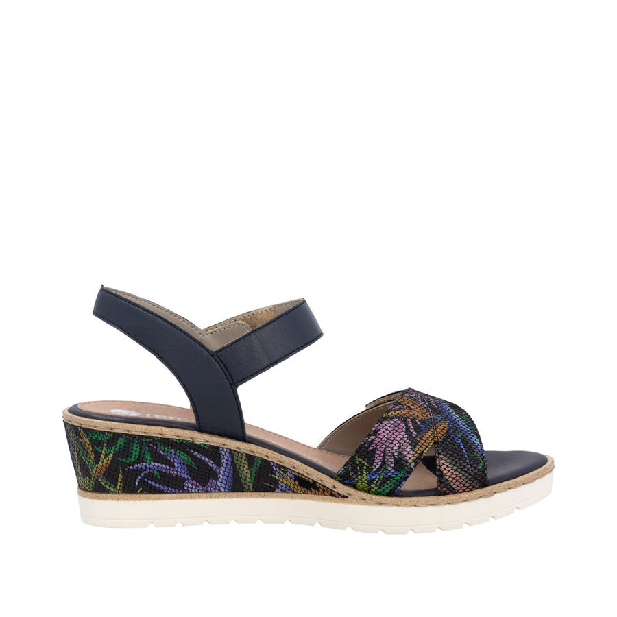 Remonte R6252-15 Blue Floral