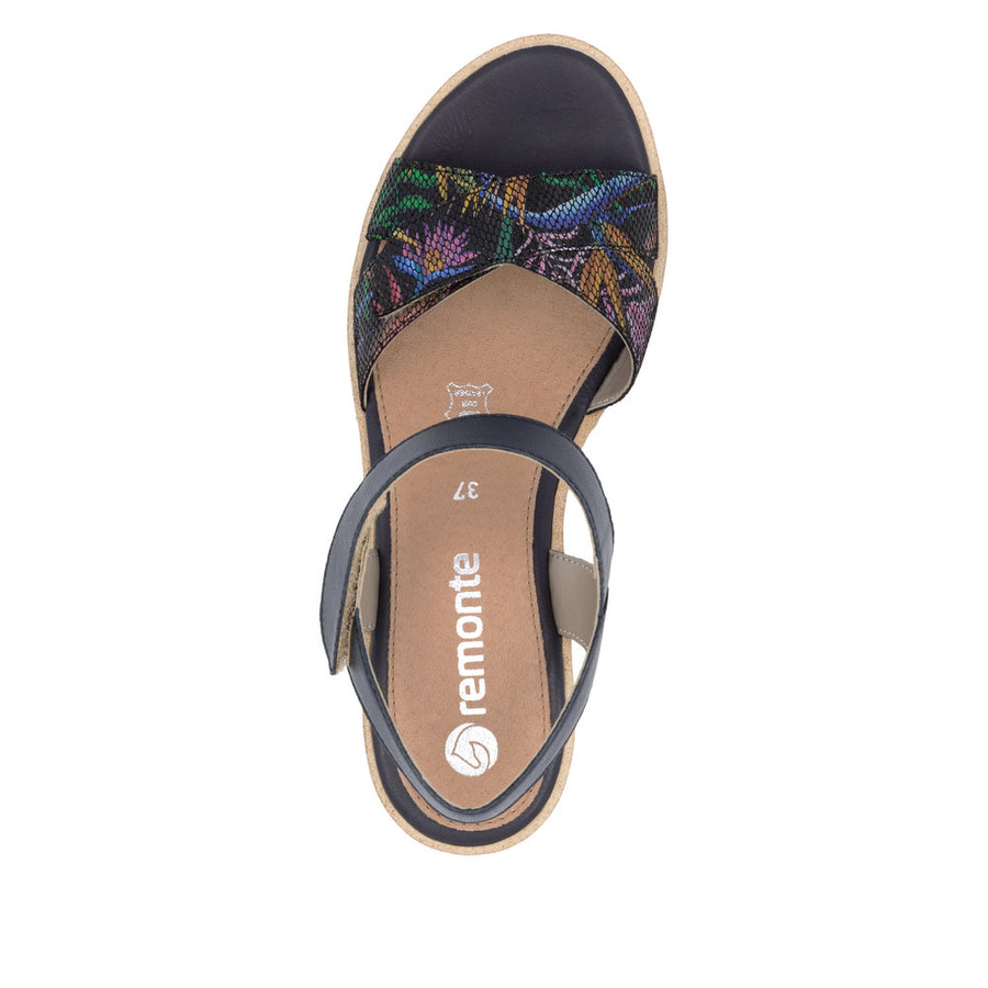 Remonte R6252-15 Blue Floral