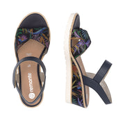 Remonte R6252-15 Blue Floral