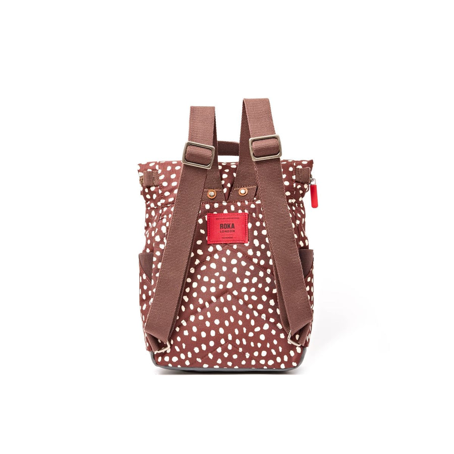 ROKA Canfield B Brown Dot Sustainable Nylon