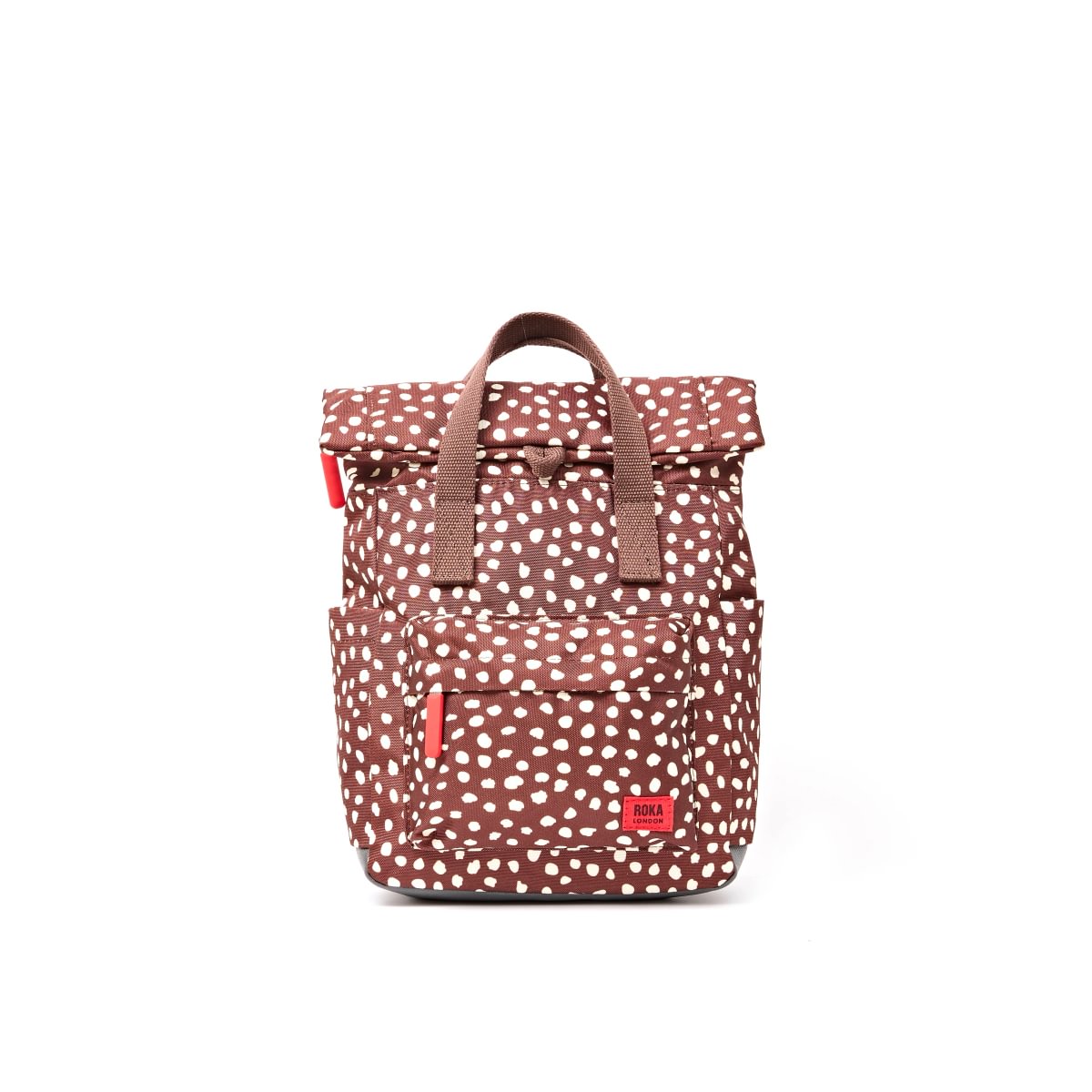 ROKA Canfield B Brown Dot Sustainable Nylon