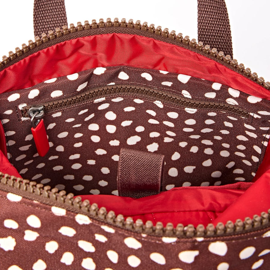 ROKA Canfield B Brown Dot Sustainable Nylon