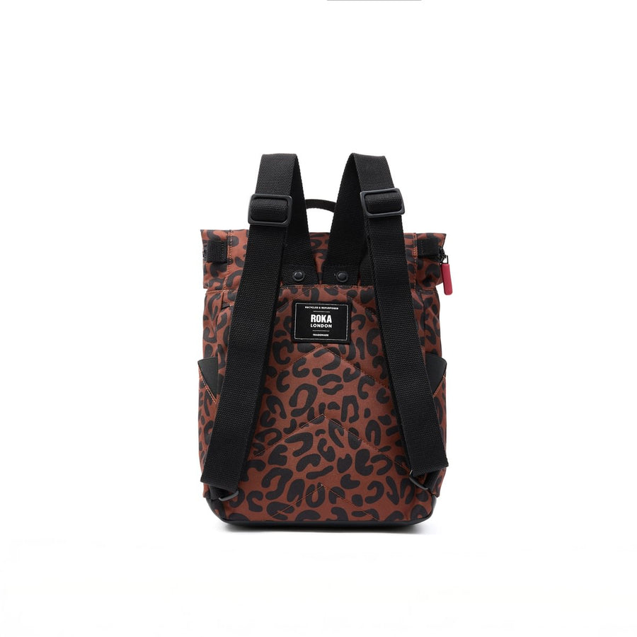 ROKA Canfield B Leopard Print Recycled Canvas