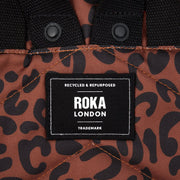 ROKA Canfield B Leopard Print Recycled Canvas