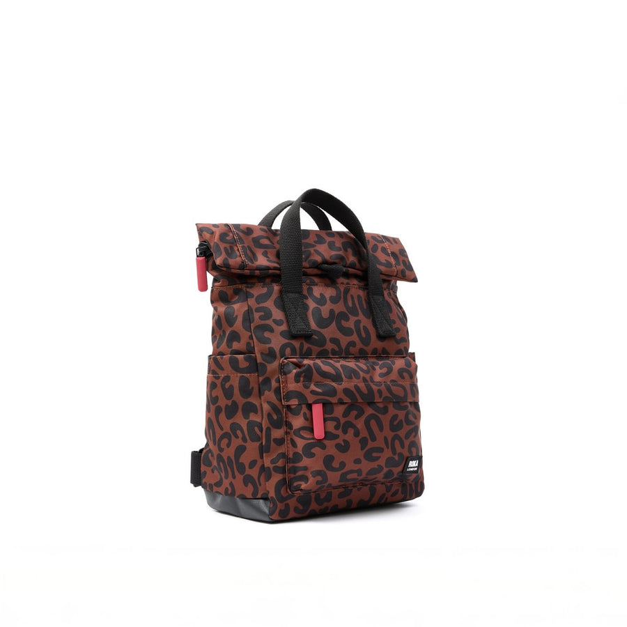 ROKA Canfield B Leopard Print Recycled Canvas