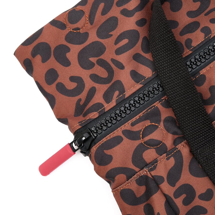 ROKA Canfield B Leopard Print Recycled Canvas