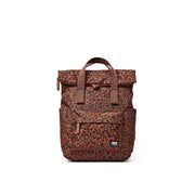 ROKA Canfield Mini Leopard Print Recycled Canvas