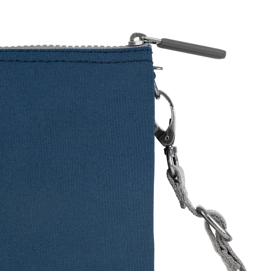 ROKA Carnaby Crossbody XL Deep Blue Recycled Canvas