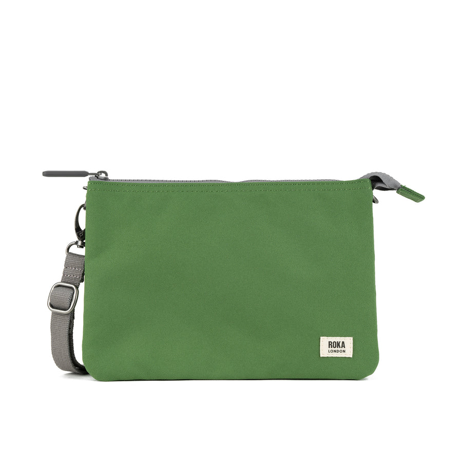 ROKA Carnaby Crossbody XL Foliage Recycled Canvas