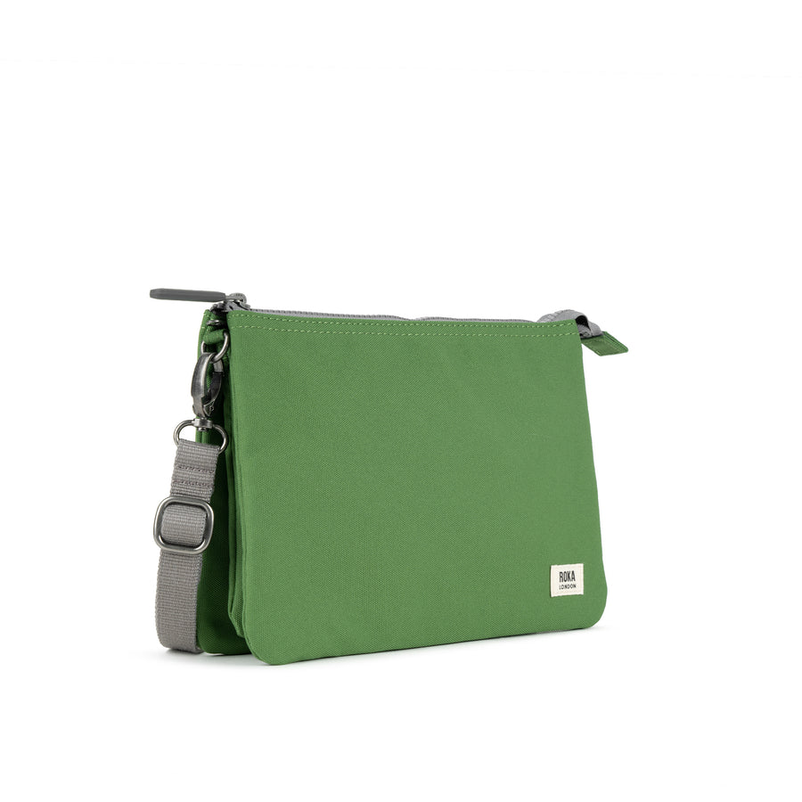 ROKA Carnaby Crossbody XL Foliage Recycled Canvas