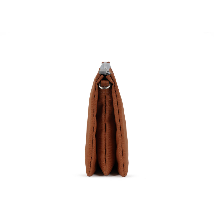 ROKA Carnaby Crossbody XL Bran Recycled Canvas