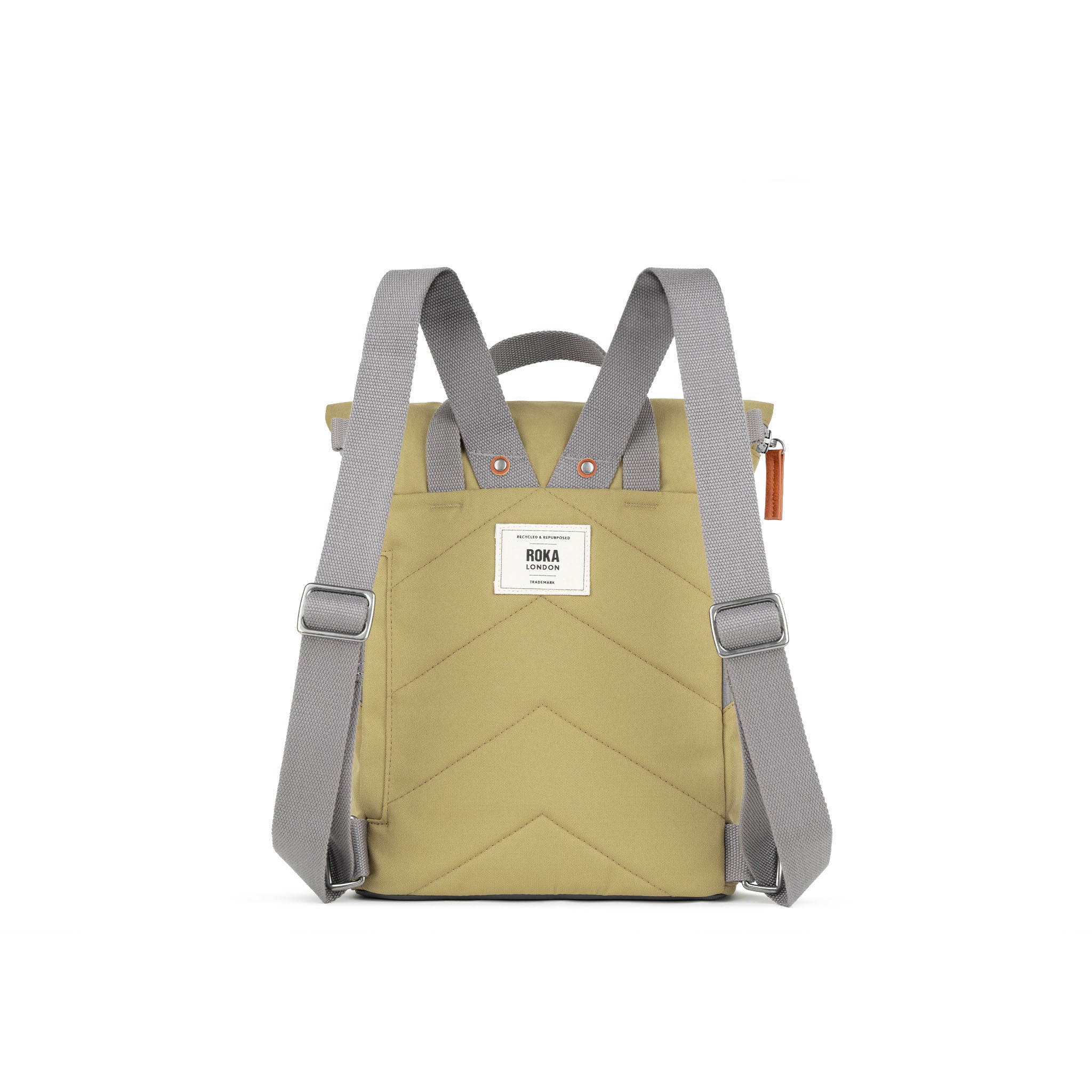 ROKA Finchley A Khaki Sustainable Canvas