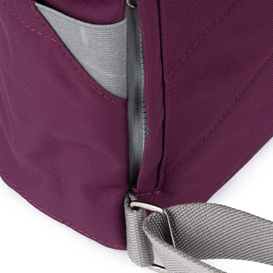ROKA Finchley A Cherry Lacquer Recycled Canvas
