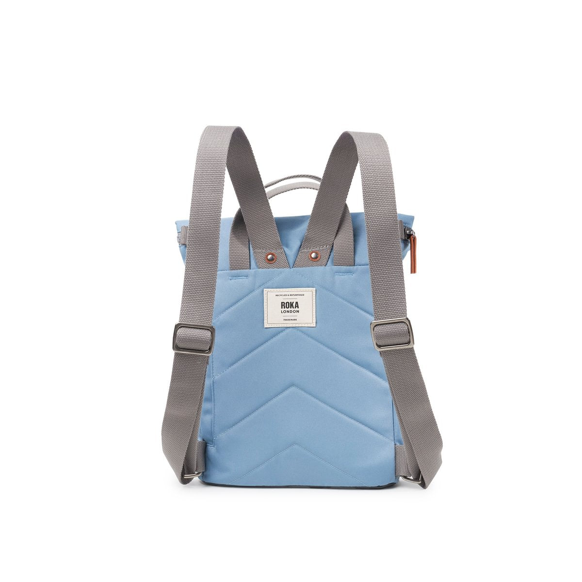 ROKA Finchley A Retro Blue Recycled Canvas