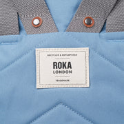 ROKA Finchley A Retro Blue Recycled Canvas