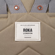 ROKA Finchley A Taupe Recycled Canvas