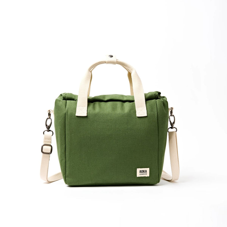 ROKA Hampstead Lunch Bag Artichoke Cotton Canvas