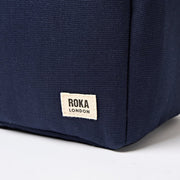ROKA Hampstead Lunch Bag Midnight Cotton Canvas