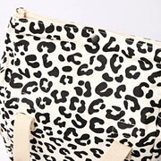 ROKA Hampstead Lunch Bag Summer Leopard Cotton Canvas