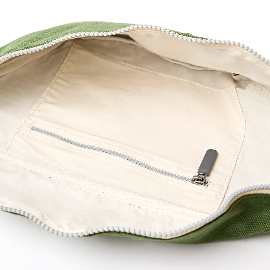 ROKA Mill Hill Crossbody Bag Artichoke Cotton Canvas
