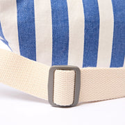 ROKA Mill Hill Crossbody Bag Denim Stripe Cotton Canvas