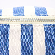 ROKA Mill Hill Crossbody Bag Denim Stripe Cotton Canvas