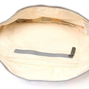 Roka Mill Hill Crossbody Bag Faded Multi Stripe Cotton Canvas
