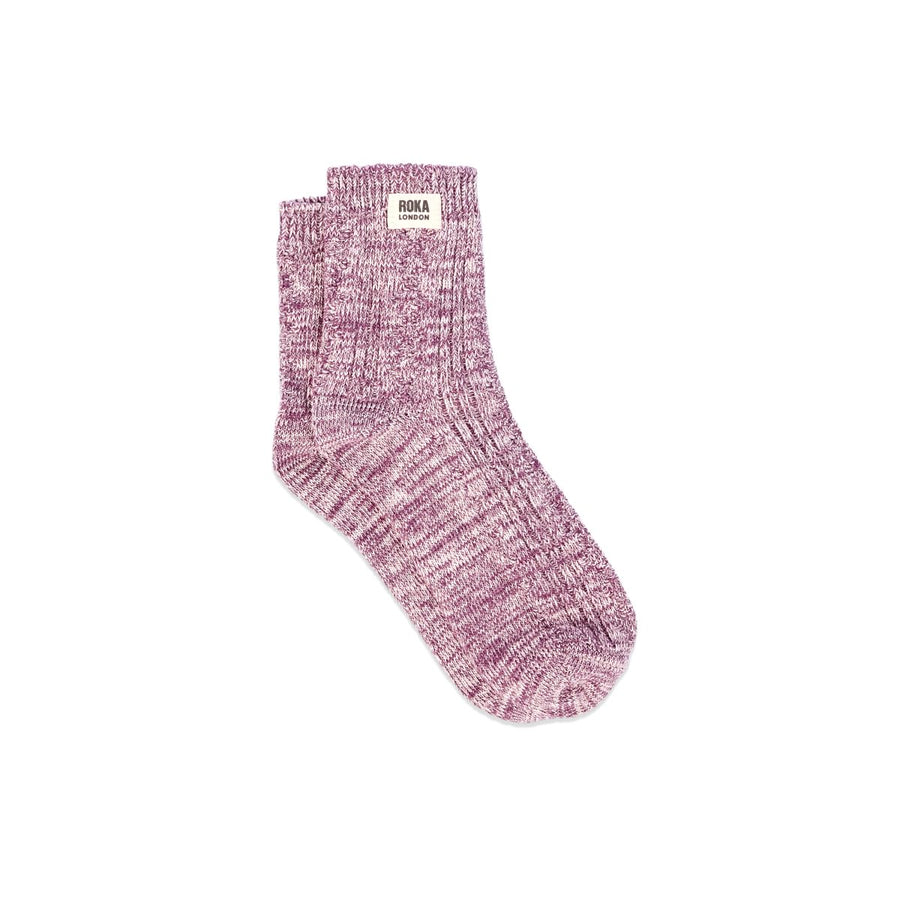 ROKA Wallace Crew Socks Berry