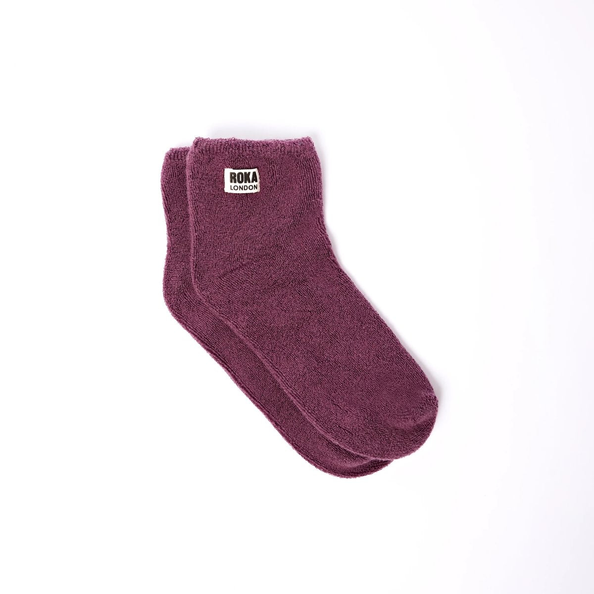 ROKA Watford Crop Ankle Sock Berry