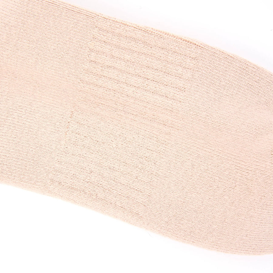 ROKA Wembley Crop Ankle Sock Ecru Organic Cotton
