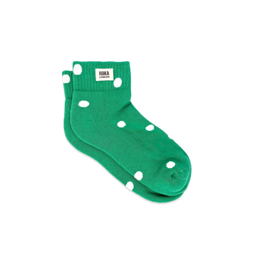 ROKA Wembley Crop Ankle Sock Amazon Dot