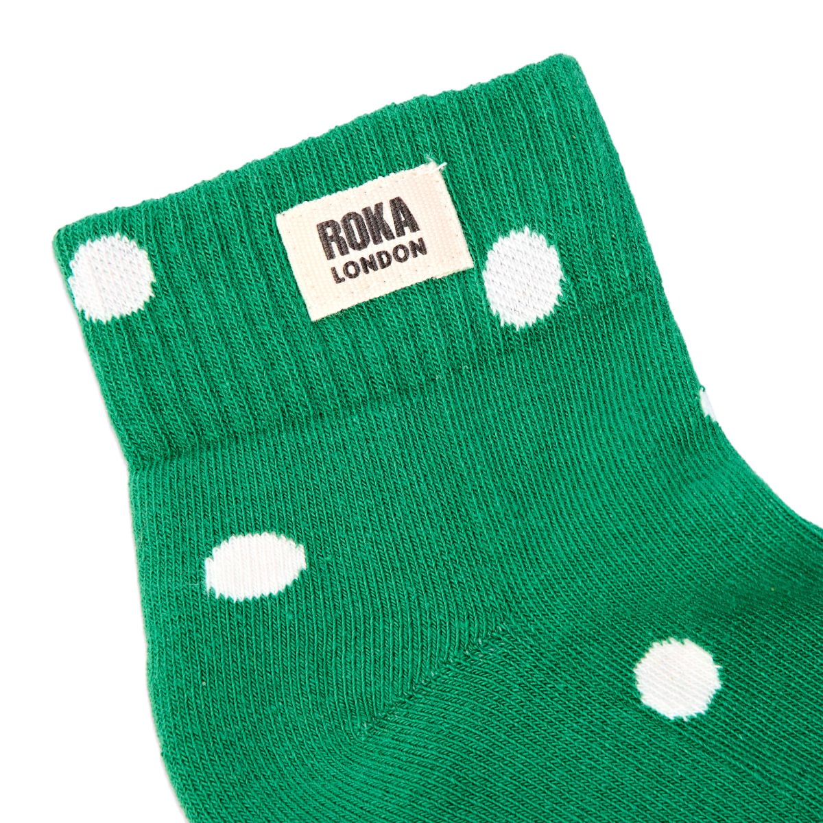 ROKA Wembley Crop Ankle Sock Amazon Dot