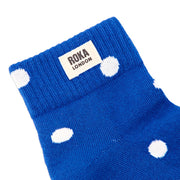 ROKA Wembley Crop Ankle Sock Malibu Dot