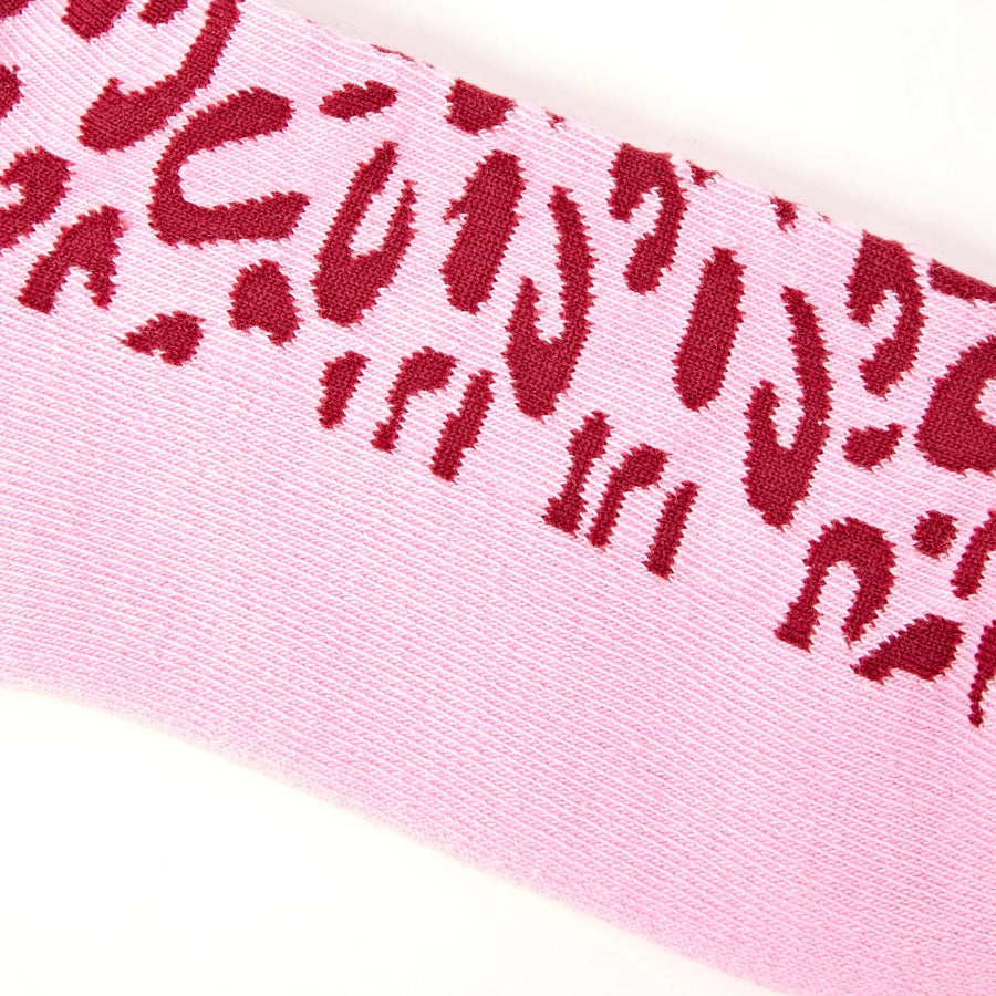ROKA Wembley Crop Ankle Sock Vintage Ruby Organic Cotton