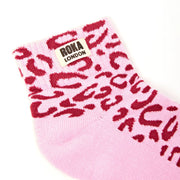 ROKA Wembley Crop Ankle Sock Vintage Ruby Organic Cotton