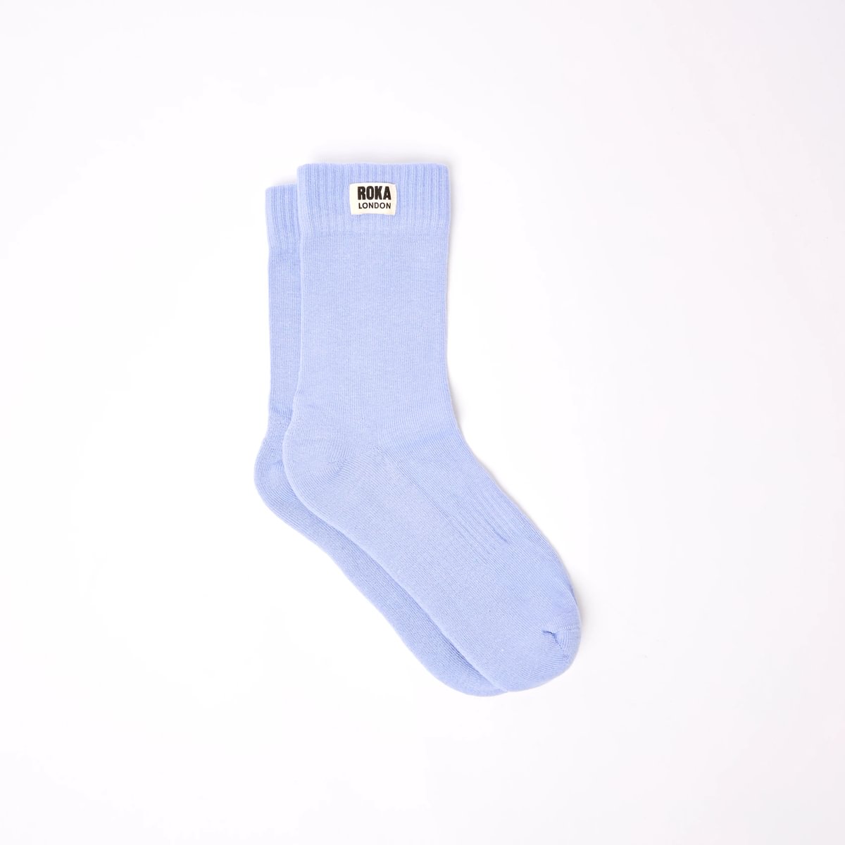 ROKA Wimbledon Crew Sock Thistle Organic Cotton