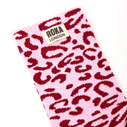 ROKA Wimbledon Crew Socks Vintage Ruby Organic Cotton