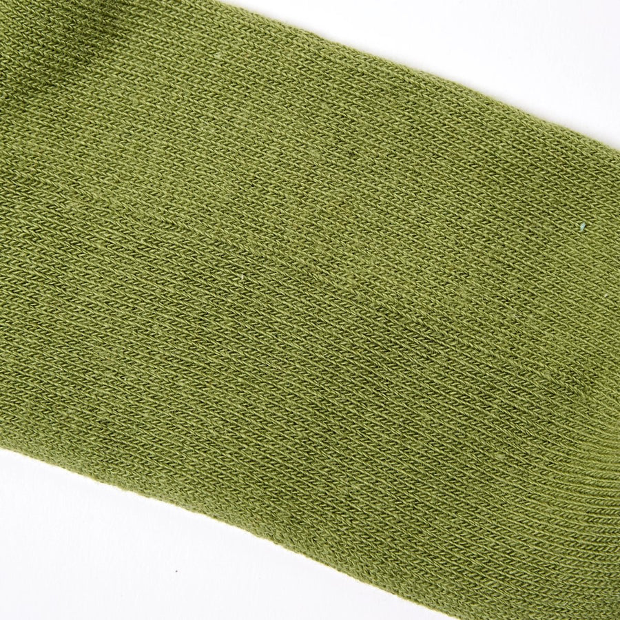 ROKA Windsor Solid Crew Sock Avocado Organic Cotton