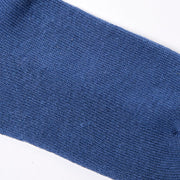ROKA Windsor Solid Crew Sock Coastal Blue Organic Cotton