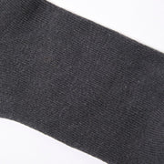 ROKA Windsor Solid Crew Sock Faded Black Organic Cotton