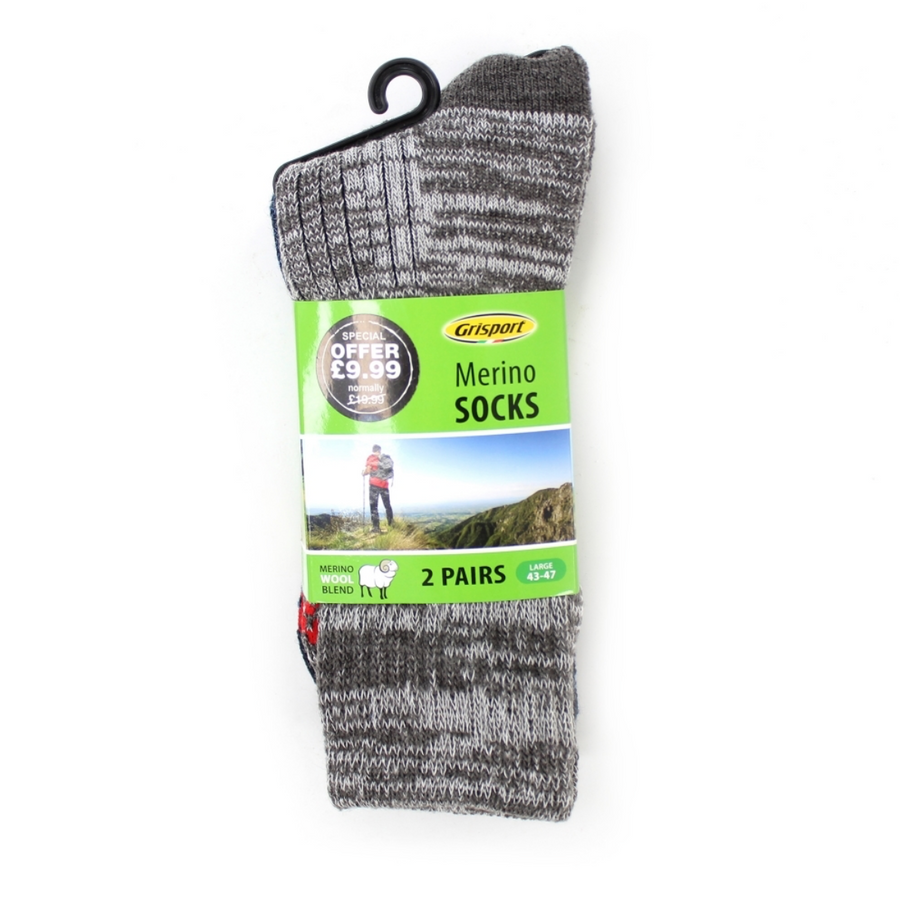 Gri Sport Merino Socks