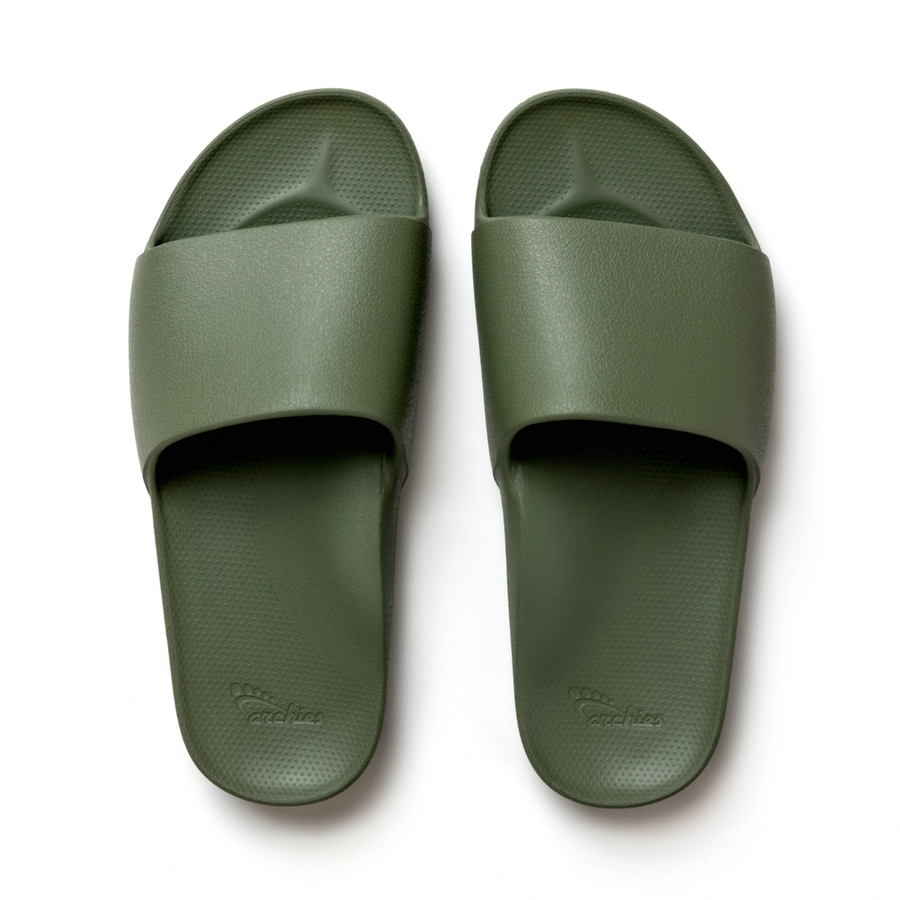 Archies Arch Support Slides Classic Olive
