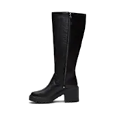 Timberland Stone Heights Tall Zip Up Boot TB0A2AZXW021 Black Full Grain