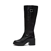 Timberland Stone Heights Tall Zip Up Boot TB0A2AZXW021 Black Full Grain