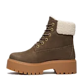 Timberland Stone Street Mid Warm Lined Waterproof Boot TB0A2PU6W011 Dark Brown Full Grain